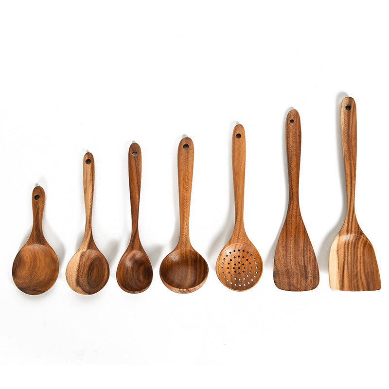 Oak&Ember Teak Natural Wood Tableware